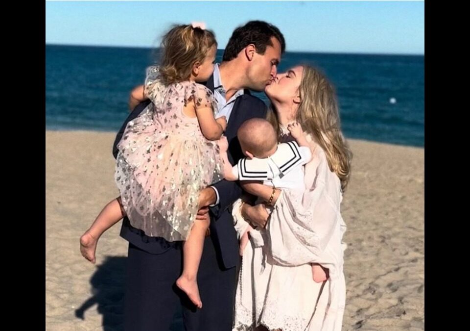 Charlie Kirk and his family